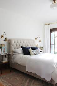 Farmhouse Master Bedroom One Room Challenge Reveal The Grit And Polish Master Bedroom Lighting Wall Sconces Bedroom Sconces Bedroom