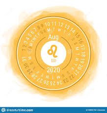 Maybe you would like to learn more about one of these? August 2020 Vector English Salendar Zodiac Sign Leo Astrological Symbol Zodiacal Color Vector Horoscope Watercolor Kid S Stock Vector Illustration Of Frame Horoscope 159651752