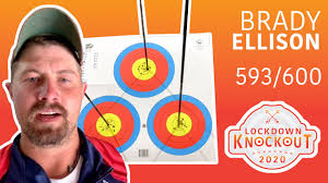 Brady Ellison shoots 593/600 for qualification