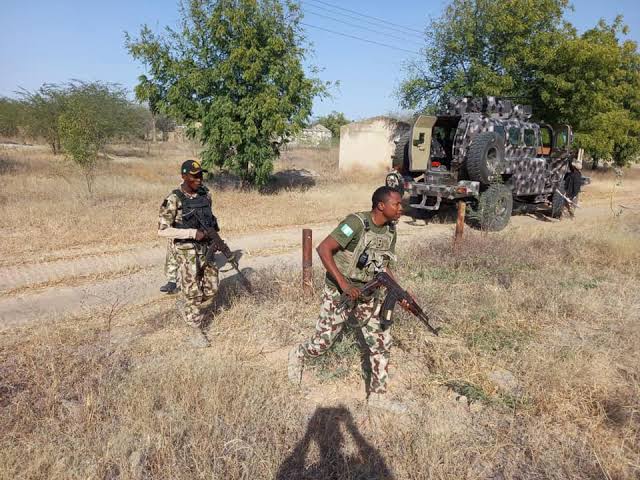Nigerian Troops Neutralise ESN/IPOB Fighters in Delta (Photos)