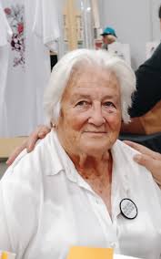 Con mucho dolor despedimos a la querida Ana Helena Otamendi, más conocida  como "Beba", quien dejó una imborrable huella en cada propuesta cultural  que realizó en nuestro Municipio. Beba se convirtió en