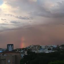 ١٩ رمضات ابها قوس قزح Photo Clouds Wallpaper