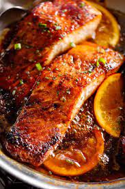 Substitute coconut aminos for the soy sauce, fish sauce for the worcestershire sauce, and distilled vinegar for the rice wine vinegar.and add salt. Crispy Honey Orange Glazed Salmon Cafe Delites