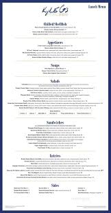 Kyle g's american kitchen menu. Menu Of Kyle G S Prime Seafood In Jensen Beach Fl 34957