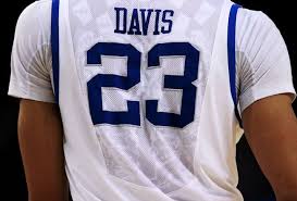 New Orleans La April 02 The Back Of The Jersey Of Anthony Davis 23 Of The Kentucky Wildcats Is Seen In The Anthony Davis Nba Kentucky Wildcats Basketball