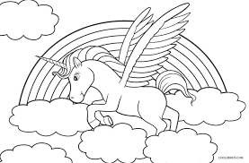 Their powers are to help all creatures. Coloring Pages Unicorn With Wings Coloring Pages