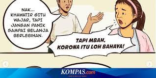 Di indonesia, kehidupan jutaan anak dan keluarga seakan terhenti. Melalui Komik Jokowi Ingatkan Masyarat Tak Panik Hadapi Virus Corona Halaman All Kompas Com