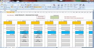 Organizational Chart Templates For Excel Organization Chart