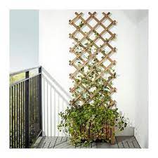 Buy Askholmen Trellis Light Brown Stained Online Uae Ikea Small Balcony Garden Flower Boxes Trellis