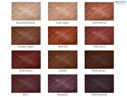 red hair color chart lovetoknow