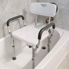 Since the seat assist is portable, you can use it along with the lift chair, when you're out of the. Vaunn Medical Tool Free Assembly Spa Bathtub Shower Lift Chair Portable Bath Seat Adjustable Shower Bench