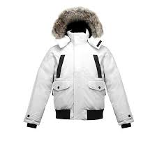 triple fat goose saga collection norden mens hooded goose down jacket parka with real coyote fur