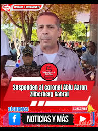 Suspensión del coronel Abiu Aaron Zilberberg Cabral
