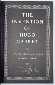 For a class, i had to pick a book, and illustrate the cover. The Invention Of Hugo Cabret Brian Selznick First Edition