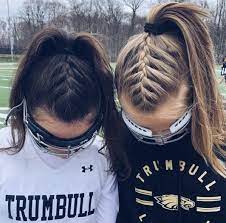 Athletics Lacrosse Hair Braids Braids For Sports Lacrosse Vsco Mayeger02 Hair Styles Volleyball Hairstyles Sporty Hairstyles