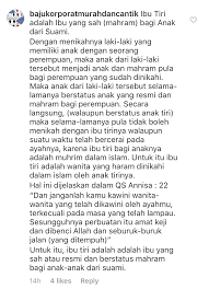 Lalu aku perintahkan seorang lelaki bertanya kepada nabi s.a.w menggunakan nama anak perempuanya (fatimah). Tak Batal Wuduk Haram Berkahwin Netizen Kongsi Hukum Memey Sentuh Anak Lelaki Abby Abadi Media Hiburan