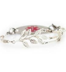 The Giving Tree Medical Id Bracelet Lauren S Hope Alert Bracelet Alert Jewelry Medic Alert Bracelets