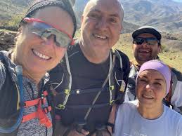 Con parte del Team Peñafiel en una disfrutada mañana de trail en los cerros  de Serón cuarta región. #deporteenfamilia