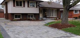 Tying the paver driveway extension into your existing landscaping allows the driveway to improve your home's appearance while also serving a utilitarian dig out the driveway extension area to the depth indicated by your measurements. 5 Benefits Of Interlock Stone Driveways Burlington Oakville