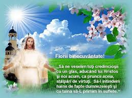 Florii binecuvântate! "Să ne veselim... - Felicitări, urări ...