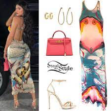 Kylie cosmetics kylie jenner hair color glamour fashion kendall and kylie celebs kylie kylie jenner outfits khloe kardashian dress. Kylie Jenner Clothes Outfits Steal Her Style