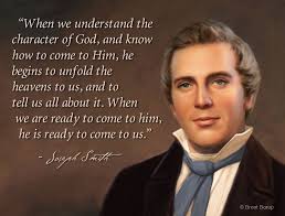 When We Understand The Character Of God And Know How To Come To Him He Begins To Unfold The Heavens To Us And To Te Lds Quotes Church Quotes Gospel Quotes