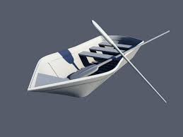 Small Row Boat 3d Model Autodesk Fbx Maya Object Files Free Download Modeling 41865 On Cadnav 3d Model Row Boat Model