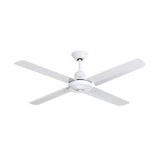 While having four blades might improve the aeration, it can increase the amount of load on the motor. Airflow Ceiling Fan 4hs1400al 4 Blade 1400mm White New Model Clipsal By Schneider Electric