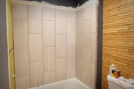 We used hardibacker 500 board (1/2, which is really.42). 12x24 Shower Wall Tile Layout Novocom Top