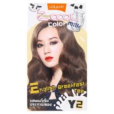 lolane z cool color milk y2 english breakfast tea hair color 1 set