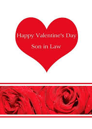 Son In Law Red Heart Rose Valentine S Day Card Ad Aff Red Heart Son In 2020 Happy Valentines Day Mom Happy Valentines Day Sister Happy Valentines Day Son