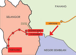 Ecrl | laluan baharu sepanjang 640km. Peta Laluan Ecrl Pantai Timur