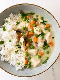 Chicken Fricassee Recipe In 2021 Chicken Fricassee Easy Chicken Recipes Healthy Chicken Recipes