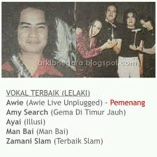 Malang sekali, tiada satu pun wadah lain selain berita harian/berita mediacorp yang meliputi rancangan penuh gemilang anugerah planet muzik 2017. Awie Pamalo V Twitter Throwback Persembahan Vokal Terbaik Lelaki Di Dalam Album Album Awie Live Unplugged Anugerah Industri Muzik Tahun 1996 Https T Co Nr3t94sqgf