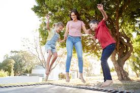 Safety enclosure a high quality enclosure net helps to keep your child safe as they exercise and play, giving you greater peace of mind. Best Trampolines For Adults With High Weight Limits Trampoline Gurus