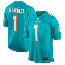 Men S Miami Dolphins Tua Tagovailoa Nike Aqua 2020 Nfl Draft First Round Pick Game Jersey In 2020 Miami Dolphins Nfl Draft Miami