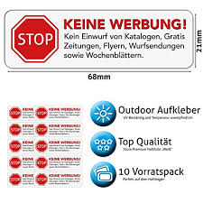Der aufkleber muss gut sichtbar am briefkasten angebracht sein. Flyer Kostenlos Test Vergleich 2021 7 Beste Warnzeichen