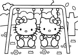 Sekarang sketsa dasar hello kitty sudah siap!! Koleksi Gambar Hello Kitty Lucu Dan Imut