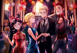 13 серия 2 сезона леди баг и супер кот Marinette S And Adrien S Parents By Dessa Bago Kot Illyustracii