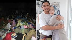 Begini Detik Detik Perjuangan Pasha Ungu Dan Adelia Selamatkan Diri Dari Tsunami Palu Tsunami