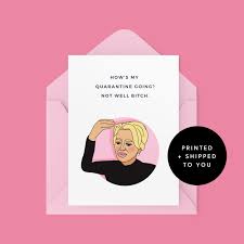 68,264 likes · 2,077 talking about this. Real Housewives Quarantined Card Bravo Theme Card Rhony Etsy Real Housewives Cards Funny Cards