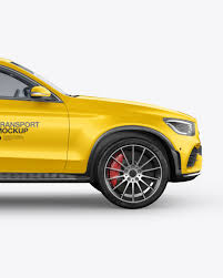 Download Coupe Crossover Suv Mockup Side View Exclusive Mockups