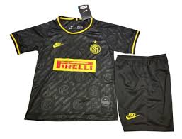 Polyester type of brand logo: 19 20 Kids Inter Milan 3rd Away Cheap Soccer Kit Shirt Shorts Soccerjerseyparadise Cn Soccer Kits Inter Milan Training Clothes