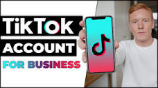 How to Create a TikTok Account for Business 2023 - YouTube