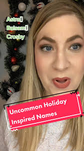Hallmark Holiday Baby Names