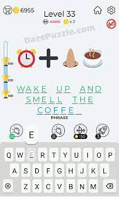 4 pics 1 word level 33 answer what is the answer for level 33 it has a long table, various flags collage of pics and a what is the answer to dingbat on iphone e backwards l then a triangle. Dingbats Emoji Puzzles Level 33 Answer Daze Puzzle