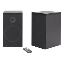 These are the best bluetooth speakers based on audio quality, design, battery life and more. Onn Bluetooth Wireless Bookshelf Speakers Set Of 2 Black Walmart Com Walmart Com