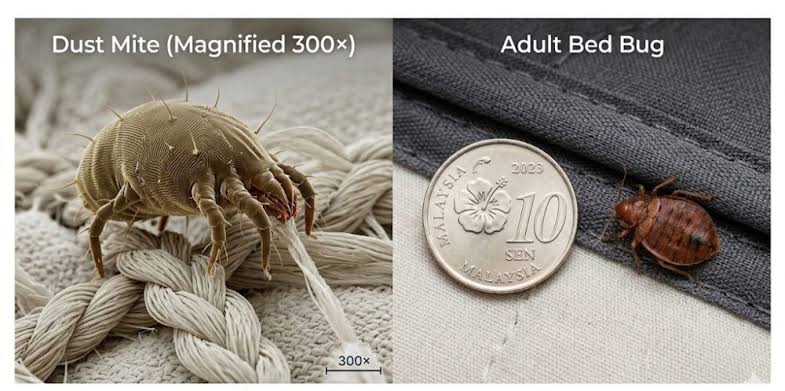 Dust Mites vs. Bed Bugs in Malaysia | The Expert Guide