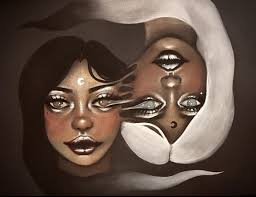 Ying Yang Twins, Anna Painter, Acrylic, 2024 : r/Art