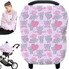 If you don't have the square footage for both a buffet table and a seating area, bring guests into the kitchen to pick up their plates. Amazon Com Baby Shower Gift Baby Car Seat Covers Nursing Covers Carseat Canopy Boys Girls Privacy Breastfeeding Cover Cute Elephant Baby